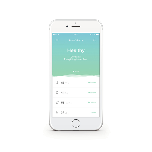 Netatmo Healthy Home Coach - Smart klimat&ouml;vervakning inomhus