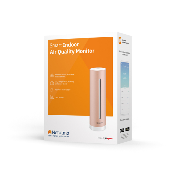 Netatmo Healthy Home Coach - Smart klimat&ouml;vervakning inomhus