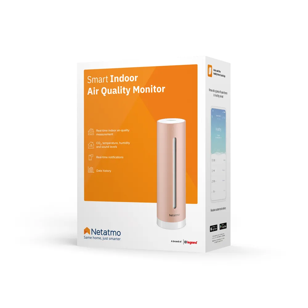 Netatmo Healthy Home Coach - Smart klimat&ouml;vervakning inomhus