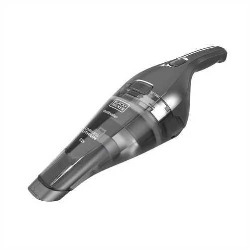 BLACK+DECKER Dustbuster Lithium NVC220WC 0.385L 7.2V 2Ah pussiton -k&auml;sik&auml;ytt&ouml;inen imuri, kromi, titaani, l&auml;pin&auml;kyv&auml;