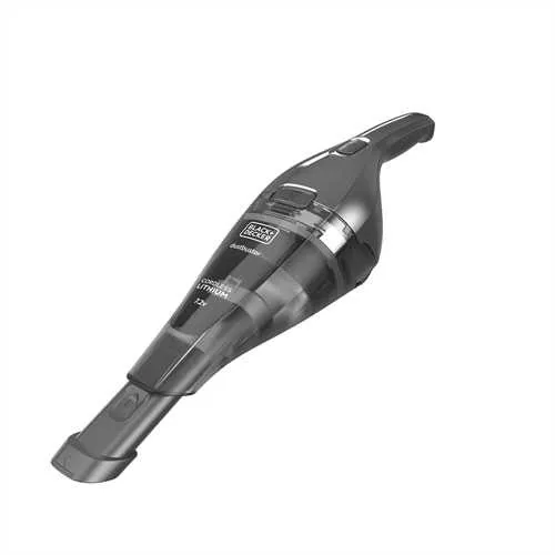 BLACK+DECKER Dustbuster Lithium NVC220WC 0.385L 7.2V 2Ah pussiton -k&auml;sik&auml;ytt&ouml;inen imuri, kromi, titaani, l&auml;pin&auml;kyv&auml;