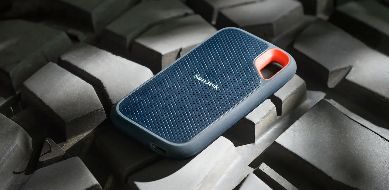 SanDisk Extreme Portable 500GB USB-C - External SSD, Black