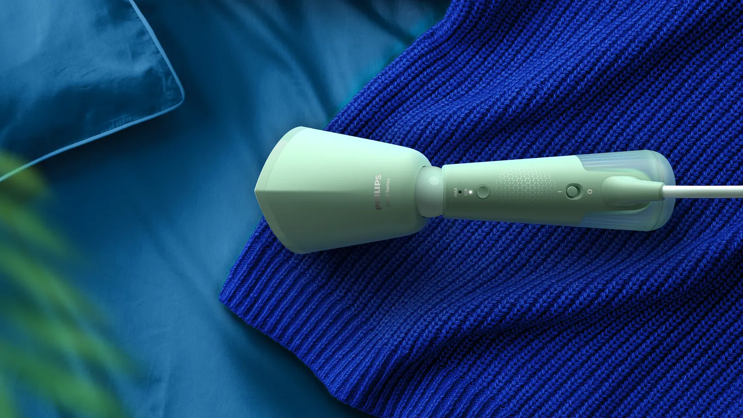 Philips 5000 Series STH5010/70 Handheld Steamer, 1300W, 0.12L, Green