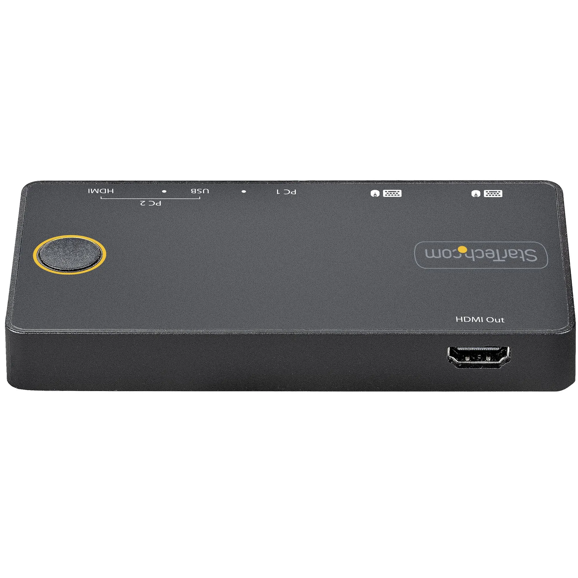 Startech 2 Port USB-A + HDMI/USB-C 4K KVM -kytkin
