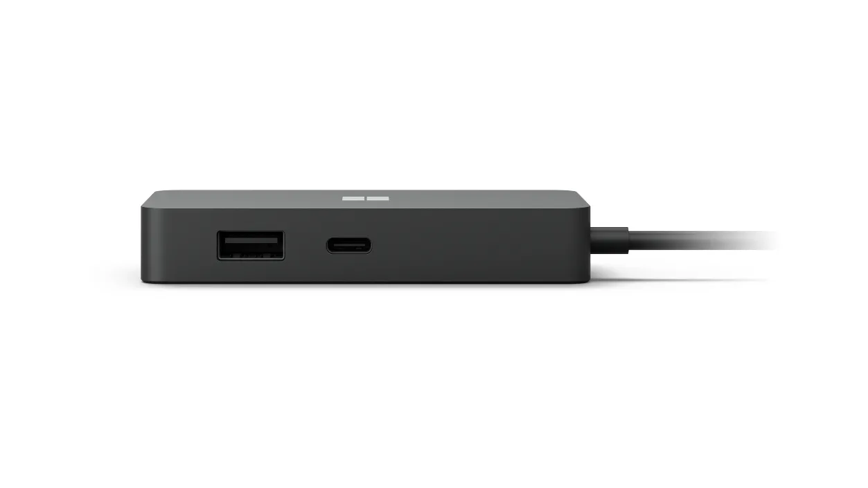USB-C Travel Hub DA/FI/NO/SV Hdwr Black