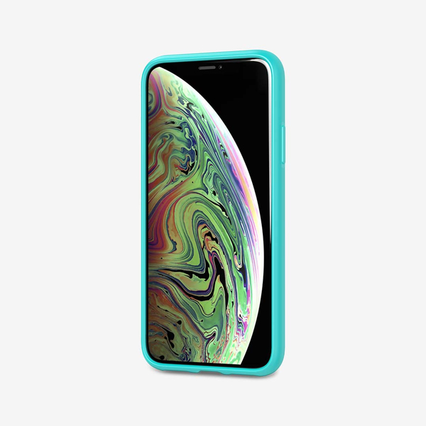 Tech21 Studio Colour, iPhone X/XS - fodral, Turkos