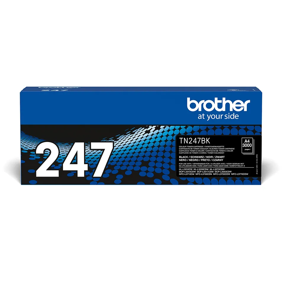 Brother TN-247BK -laservärikasetti, musta