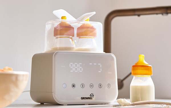 GROWNSY W3-1 Dual Bottle Warmer and Sterilizer