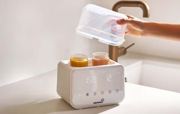 GROWNSY W3-1 Dual Bottle Warmer and Sterilizer