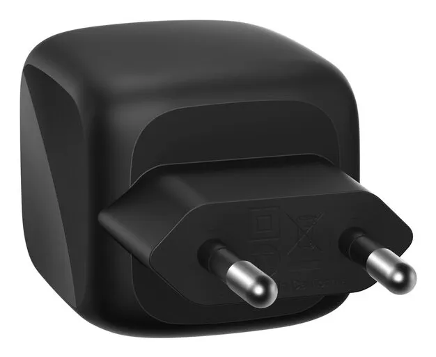 Belkin BoostCharge Pro Dual USB-C GaN 50 Watt - Power adapter, Black