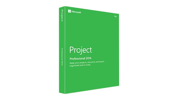 MS Project 2016 Medialess ENG