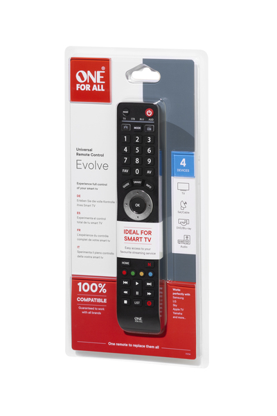 URC 7145 Evolve 4 -yleiskaukos&auml;&auml;din