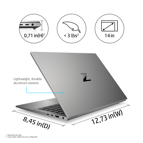 HP Zbook Firefly 14 G8 Intel Core i7-1165G7 14inch FHD AG LED 16GB 512GB SSD Quadro T500 4GB WiFi6 BT5 NO WWAN W10P64 W3/3/3