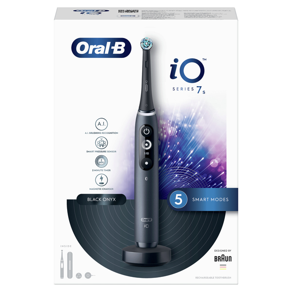 Oral-B iO7s - electric toothbrush, Black