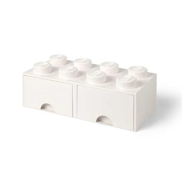 Room Copenhagen LEGO Brick Drawer 8 white - RC40061735
