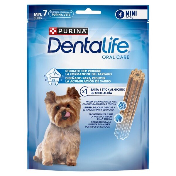 Purina DentaLife Extra Mini, Dental snack for dogs, Adult, 69g