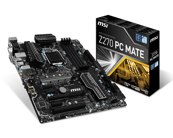 MSI Z270 PC MATE, ATX motherboard