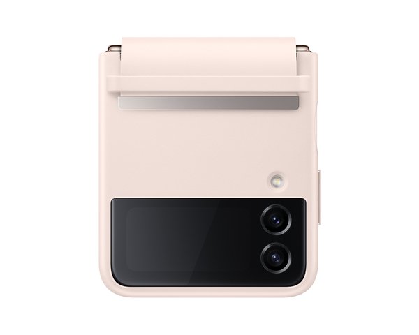 Samsung Leather Cover, Galaxy Z Flip4 - Case, Peach
