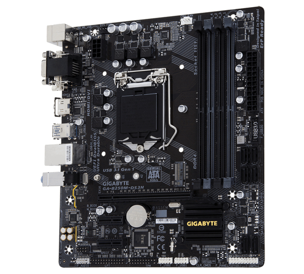 Gigabyte GA-B250M-DS3H mATX - moderkort