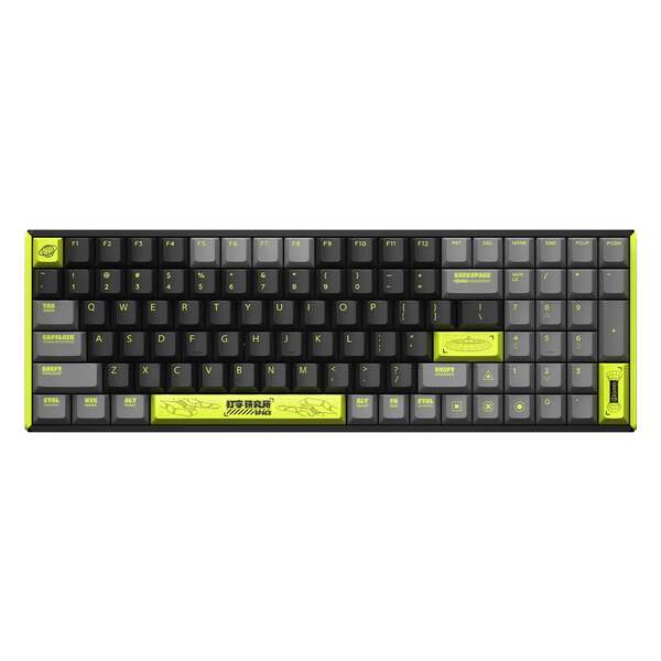 Iqunix F97 TypingLab Wireless RGB Cherry Silent Red - gaming keyboard