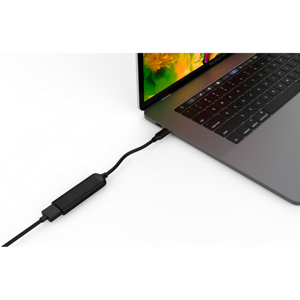 Hyper - HyperDrive USB-C to 4K60Hz Mini DisplayPort/HDMI Adapter (Black)