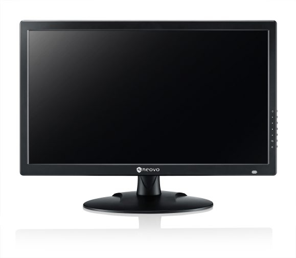 NEOVO 22" FullHD LED, Security, Black. DVI, VGA &amp; BNC