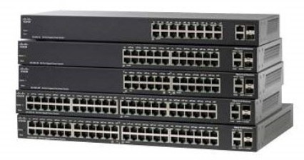 Cisco Small Business Smart SG200-26 - Kytkin - Hallinnoitu - 24 x 10/100/1000 + 2 x combo Gigabit SFP - ty&ouml;p&ouml;yt&auml;, r&auml;kkiin asennettava