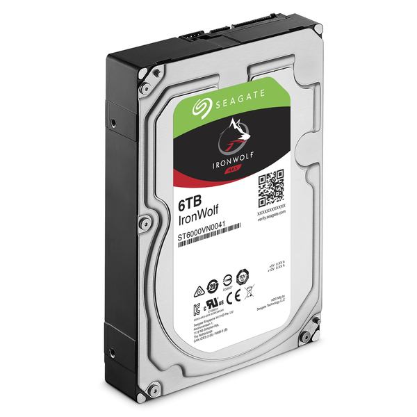Seagate 6TB IronWolf, 3.5&quot;, SATA, 7200rpm, 128MB - HDD