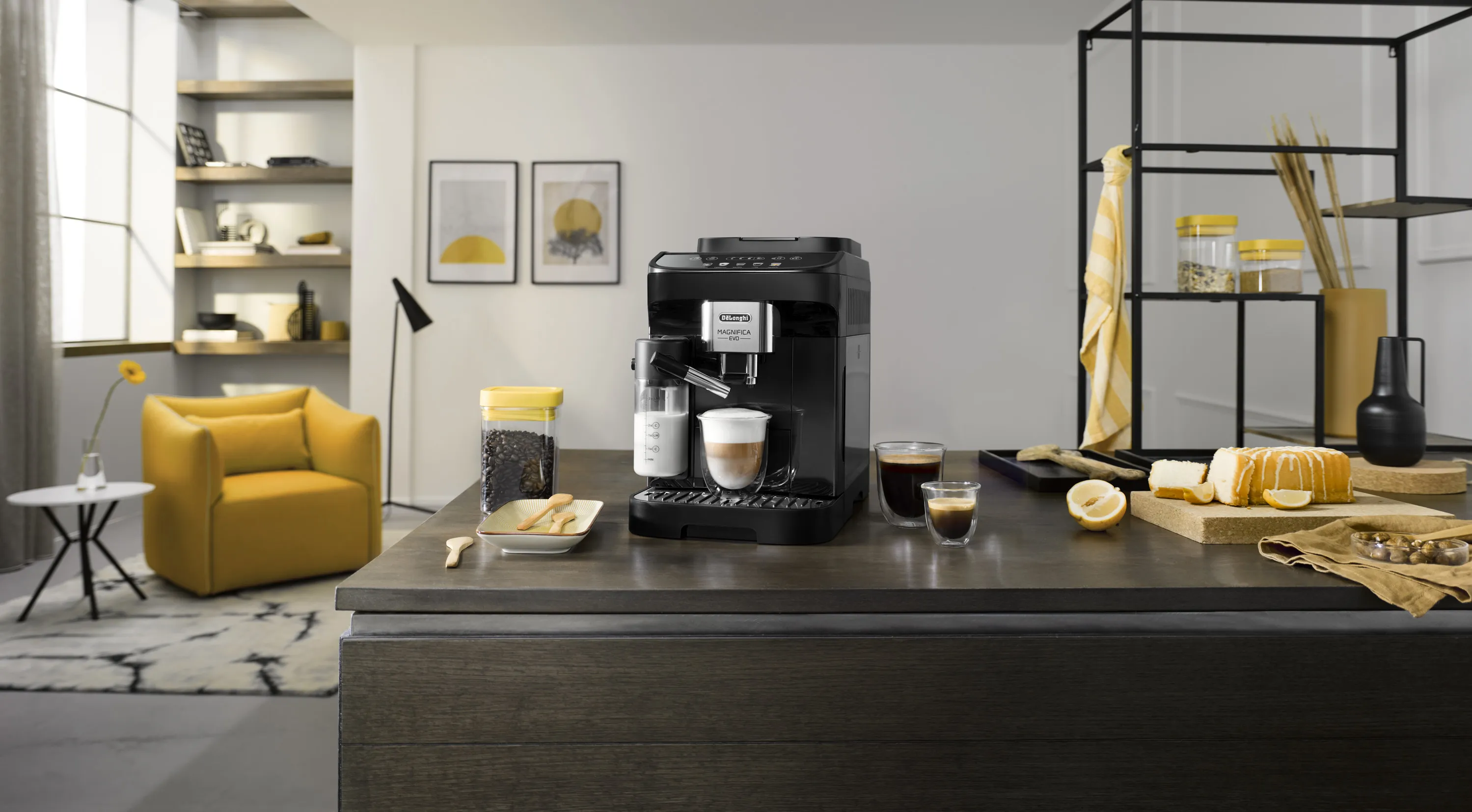 De'Longhi Magnifica Evo ECAM290.61.B Fully Automatic Espresso Machine, Black