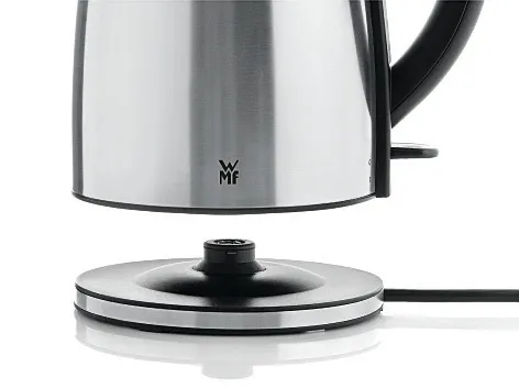 WMF Stelio -vedenkeitin, 1,2 l, 2400 W, musta/ruostumaton ter&auml;s
