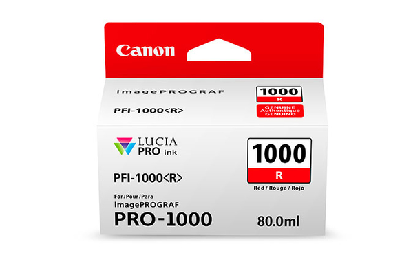 CANON PFI-1000 R Red Ink Tank 80ml