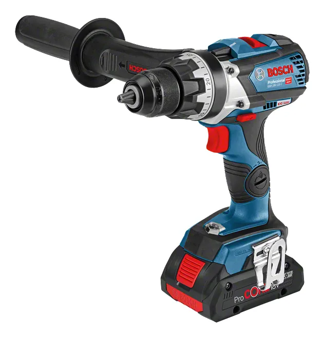 Bosch cordless drill/driver GSR 18V-110 C Professional, 18Volt (blue/black, 3x battery ProCORE18V 4.0Ah, L-BOXX)