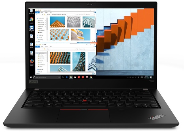 Lenovo 14" IPS ThinkPad T490. 512GB M.2 SSD, 4G/LTE, Win 10 Pro -kannettava