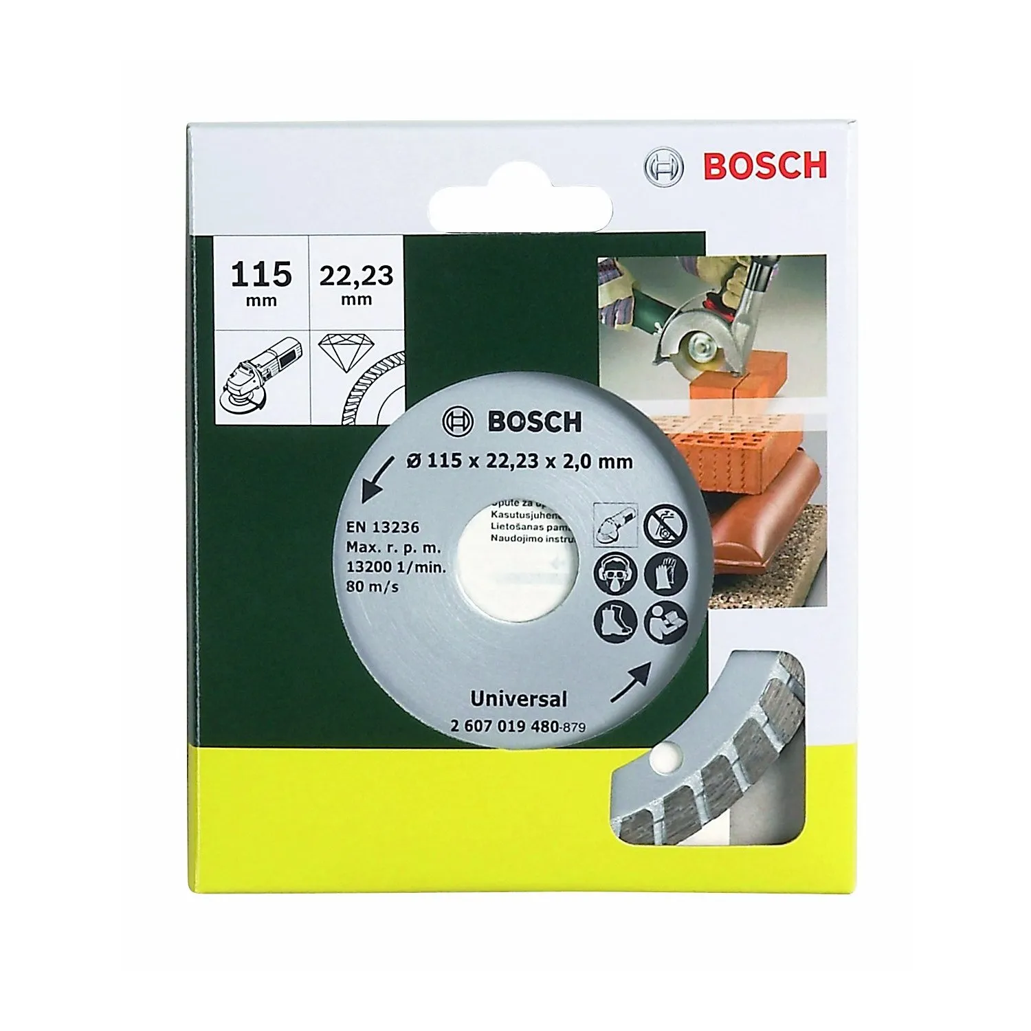 Bosch Diamond blade Turbo 115