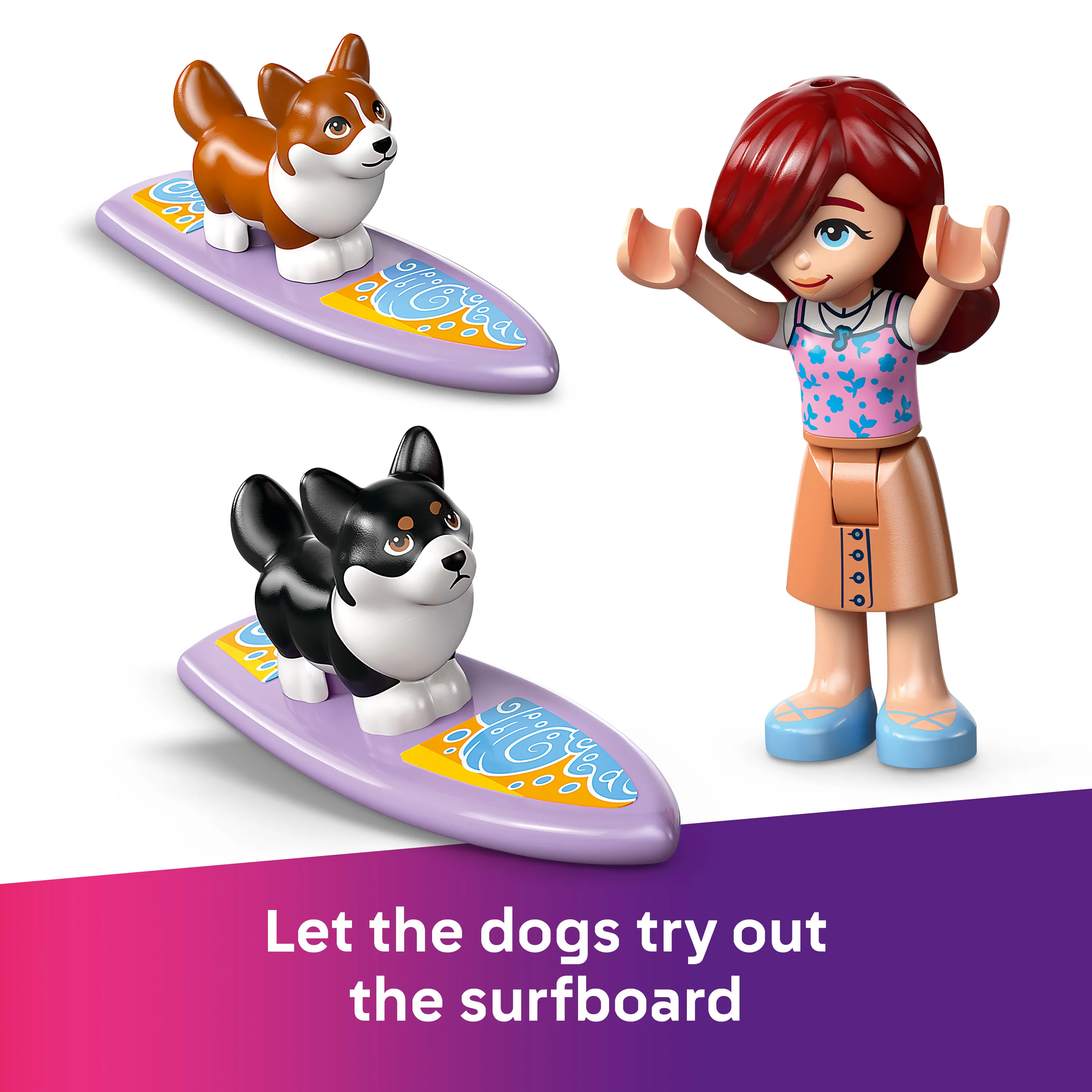 LEGO Friends Surfing Dogs and Scooter Adventure 42641