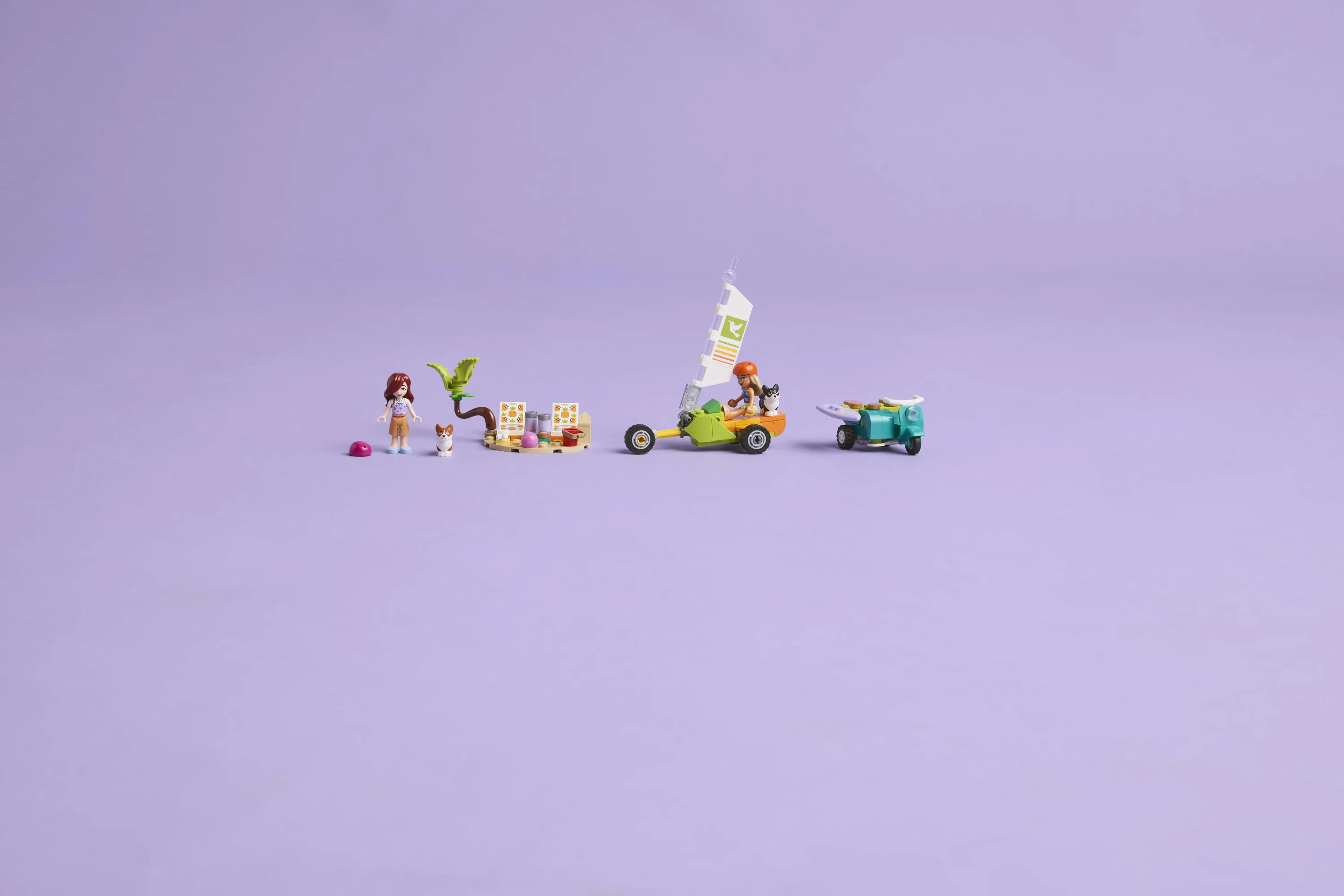 LEGO Friends Surfing Dogs and Scooter Adventure 42641