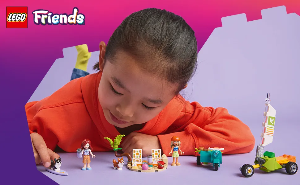 LEGO Friends Surfing Dogs and Scooter Adventure 42641