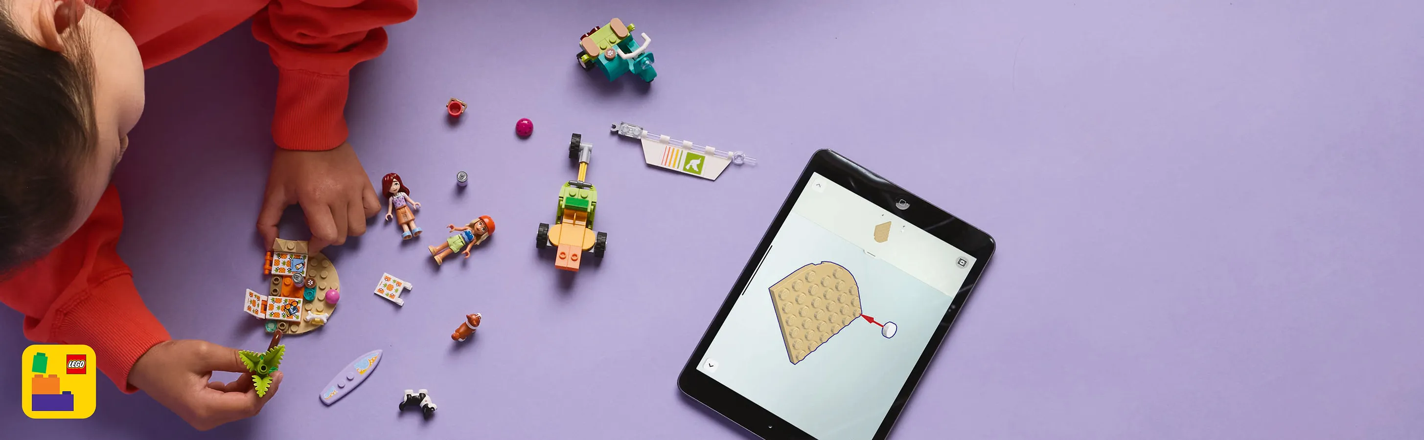 LEGO Friends Surfing Dogs and Scooter Adventure 42641