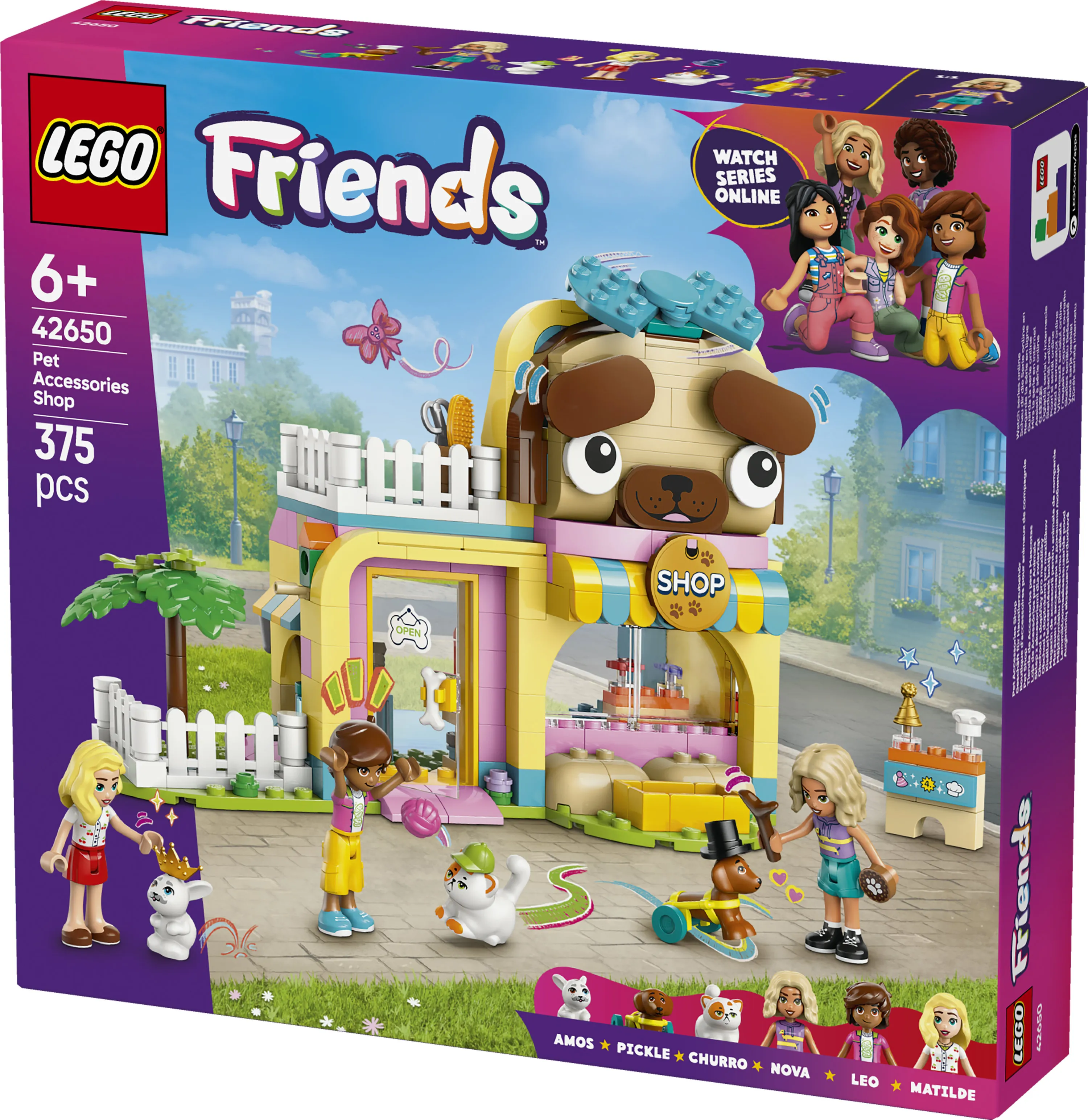 LEGO Friends Lemmikkitarvikekauppa 42650