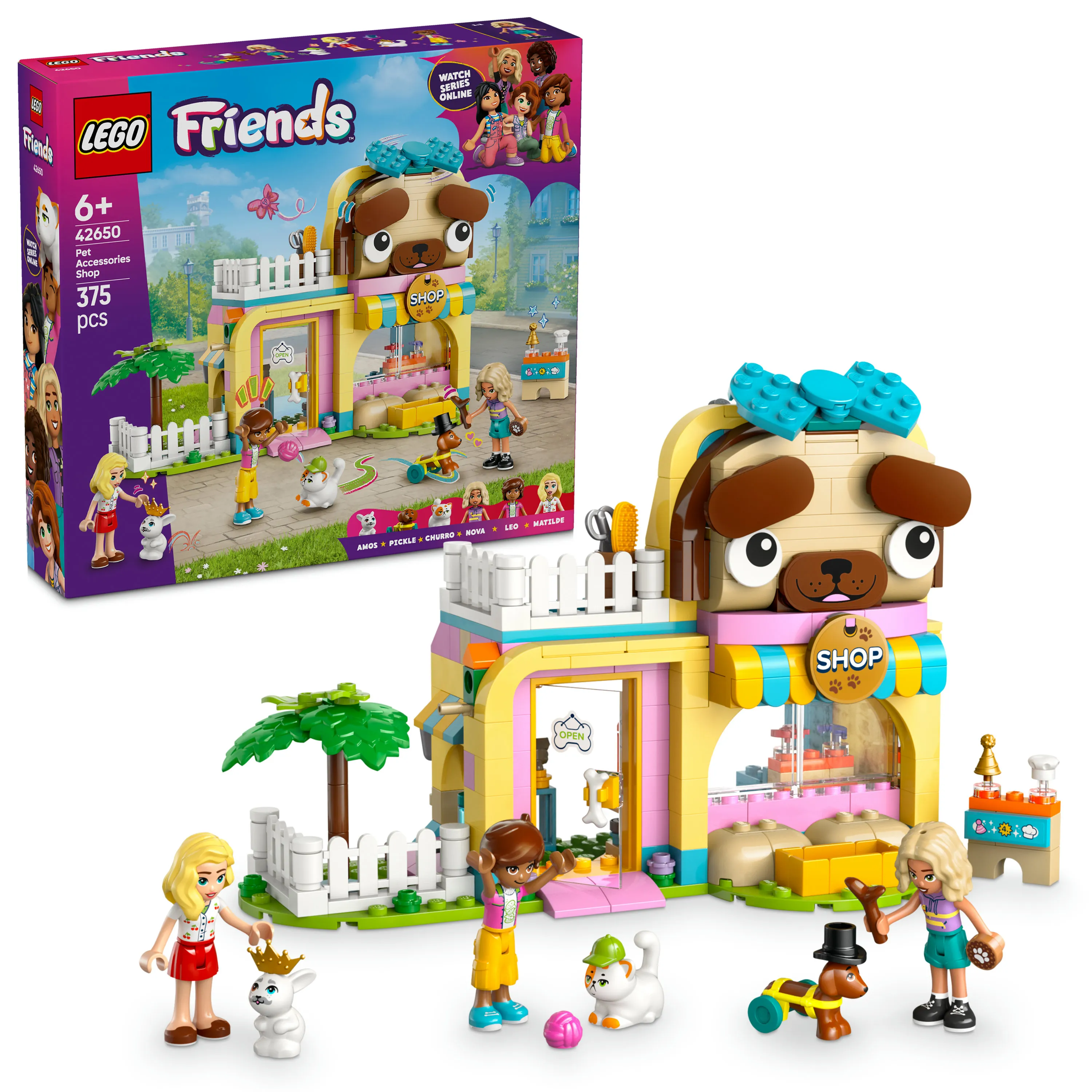 LEGO Friends Lemmikkitarvikekauppa 42650