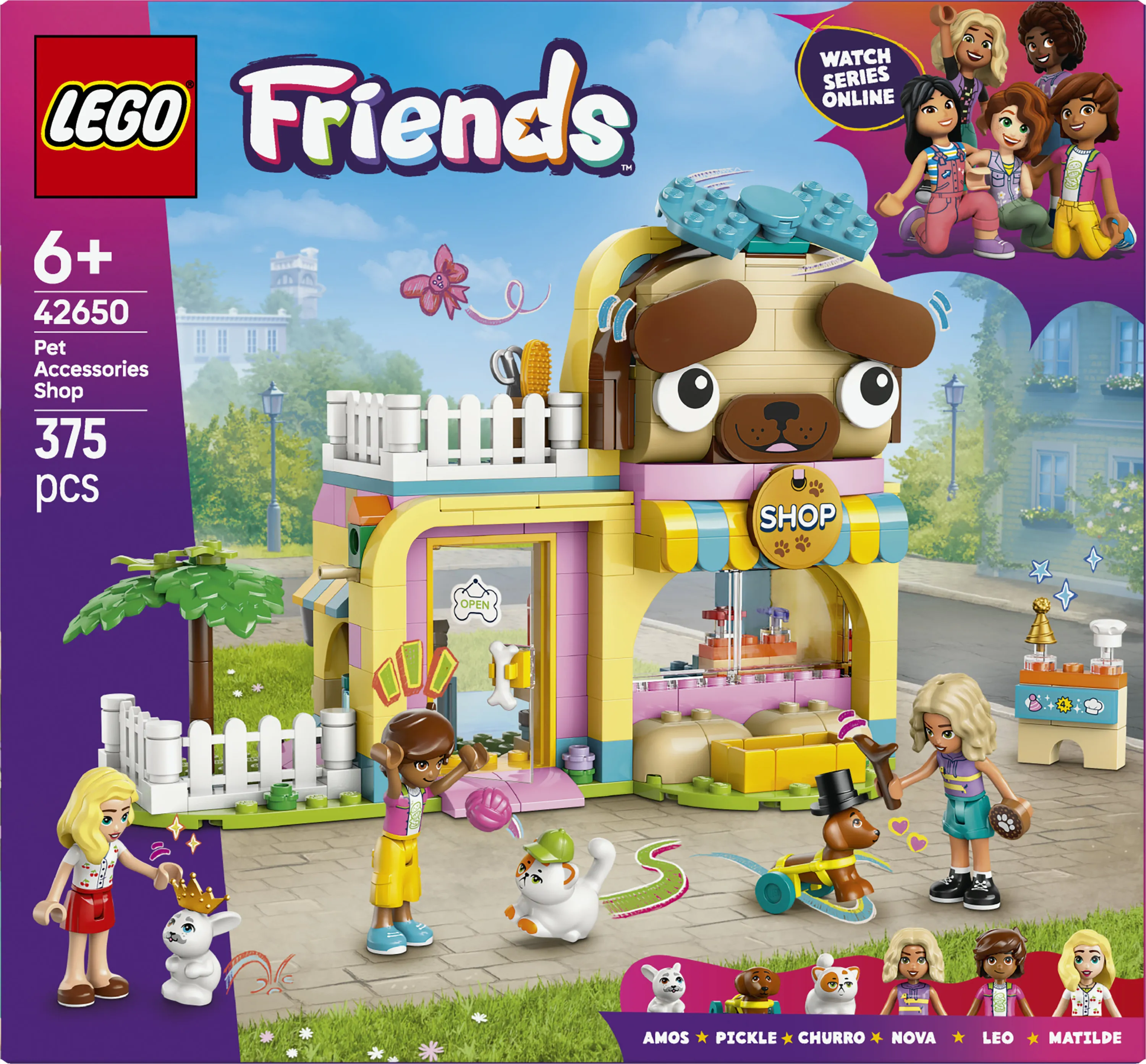 LEGO Friends Lemmikkitarvikekauppa 42650