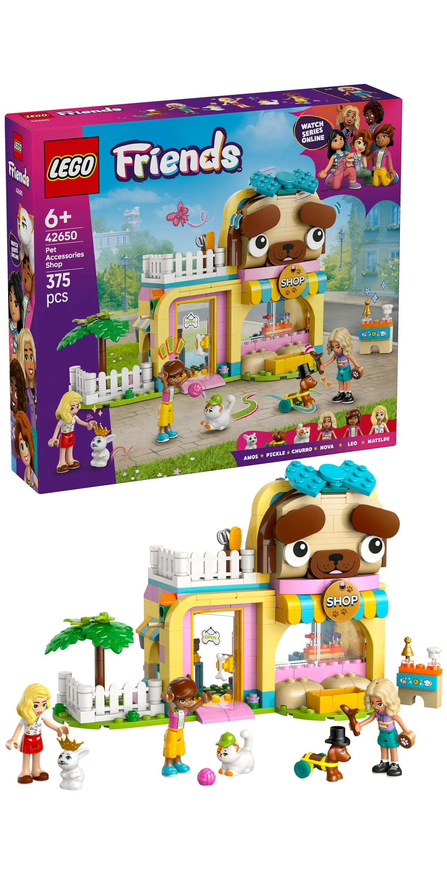 LEGO Friends Lemmikkitarvikekauppa 42650