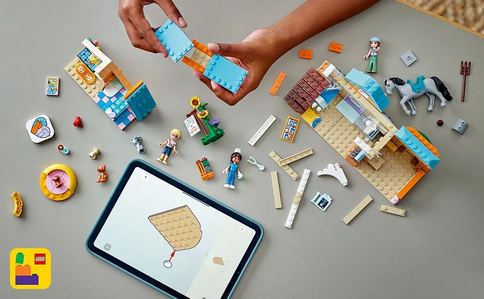 LEGO Friends H&auml;st- och husdjursklinik 42651