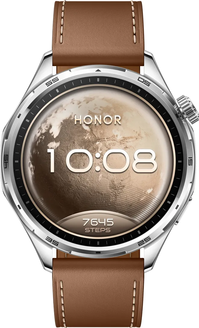 Honor Watch 6 32Mt/4Gt Twilight Brown Leather Strap