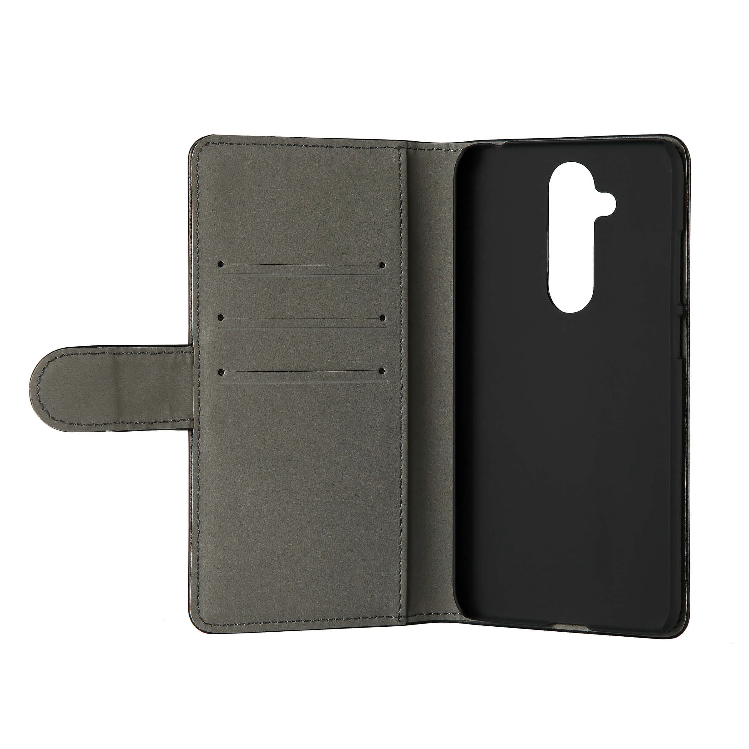 GEAR Wallet, Nokia 8.1 - Wallet Case, Black