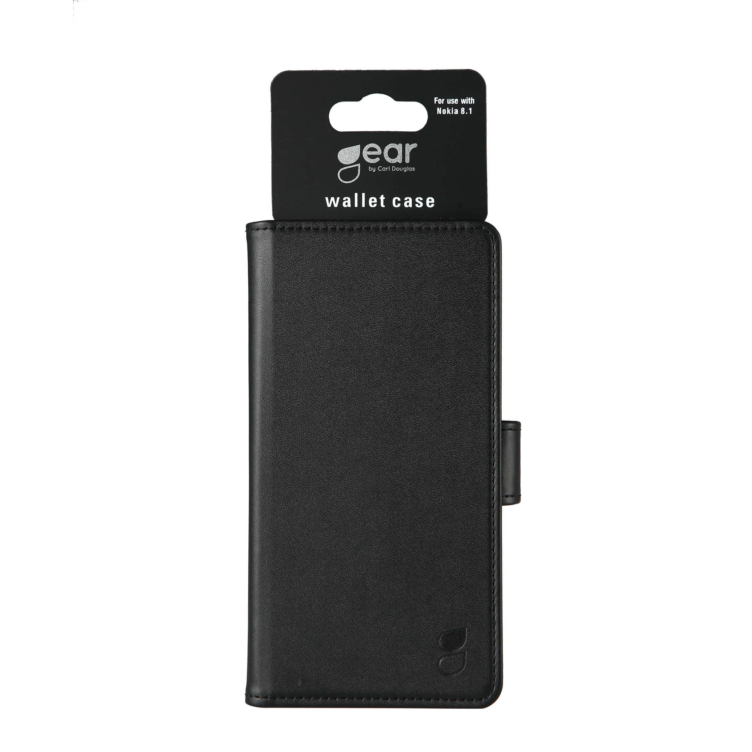 GEAR Wallet, Nokia 8.1 - Wallet Case, Black