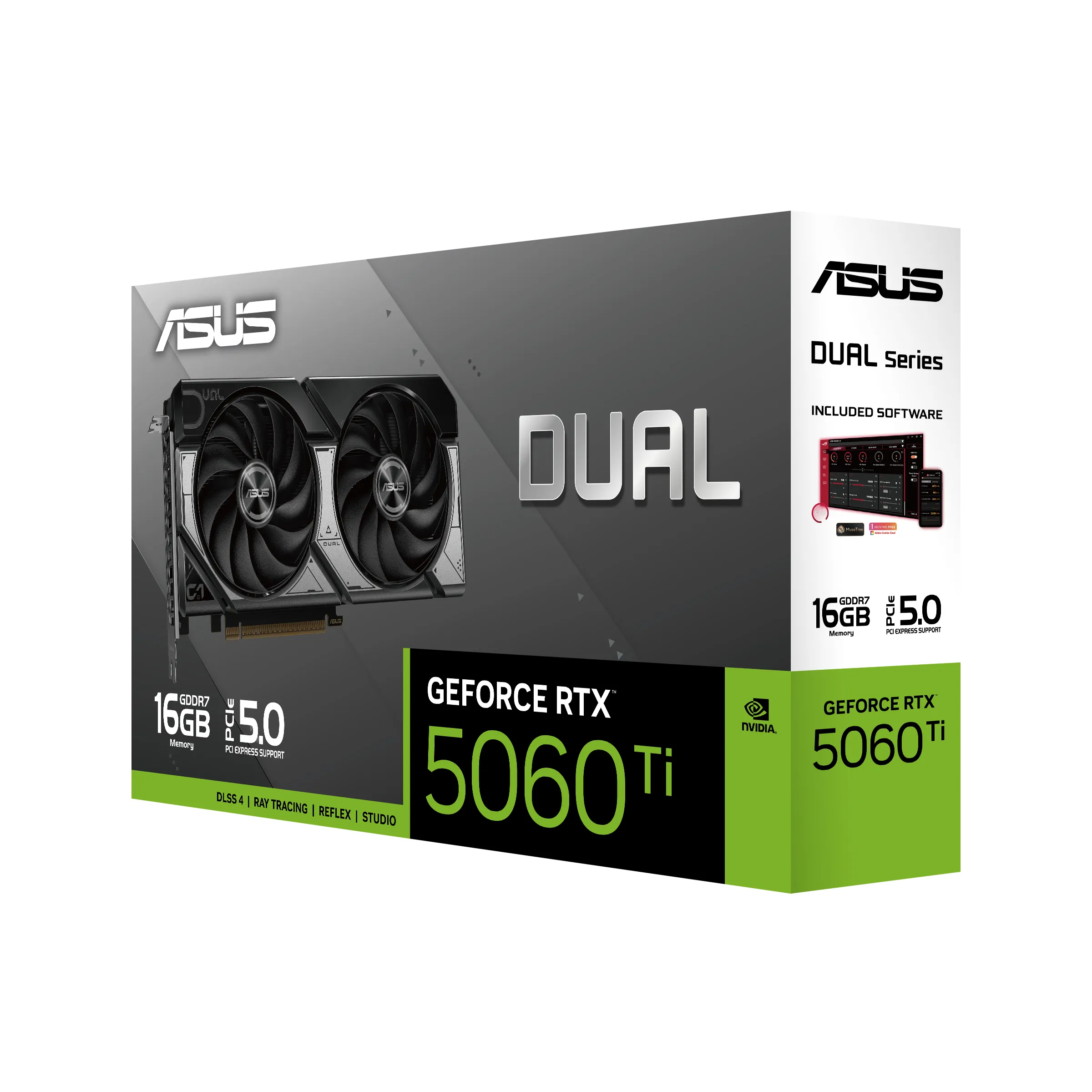Asus GeForce RTX 5060 Ti 16G Dual - graphics card