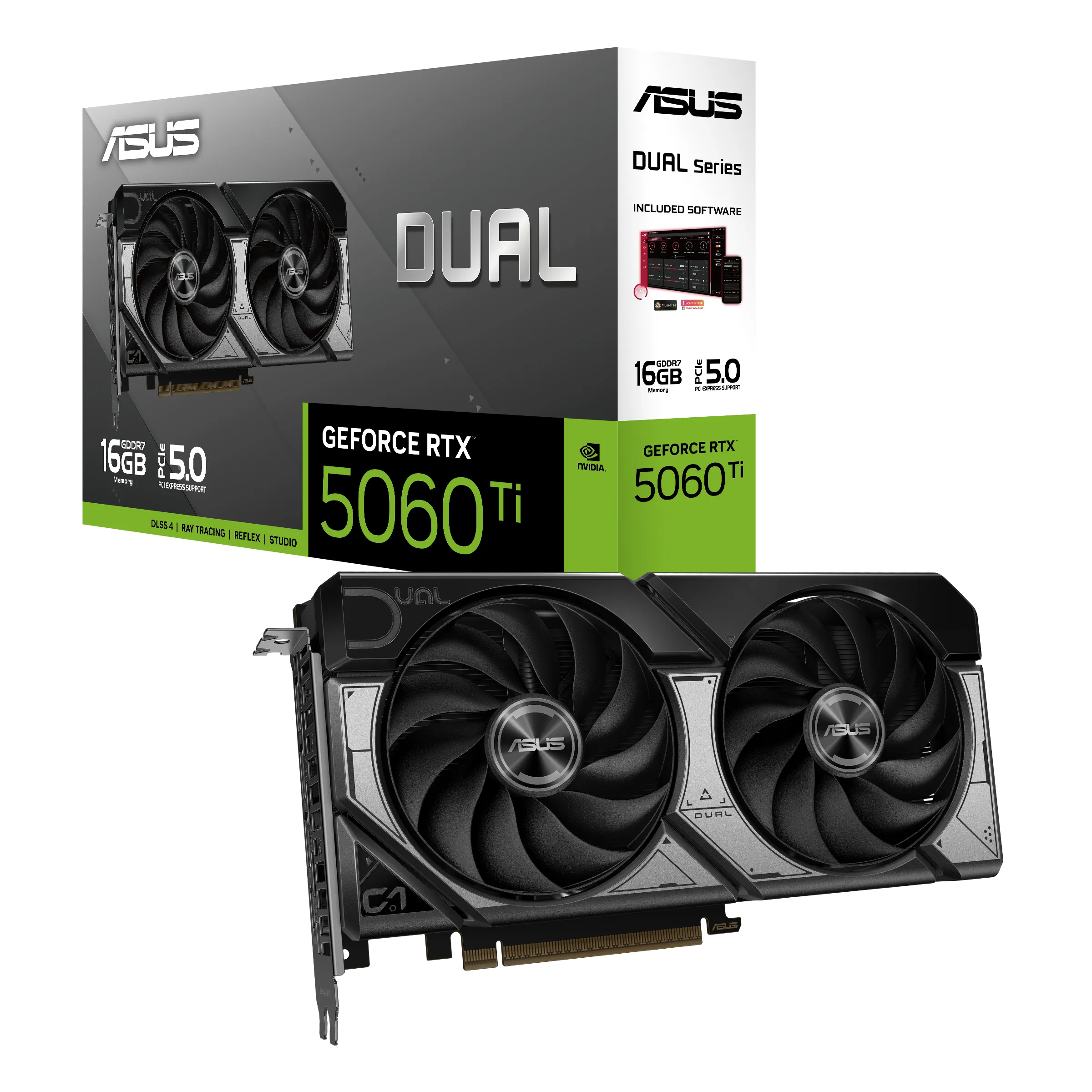 Asus GeForce RTX 5060 Ti 16G Dual - graphics card
