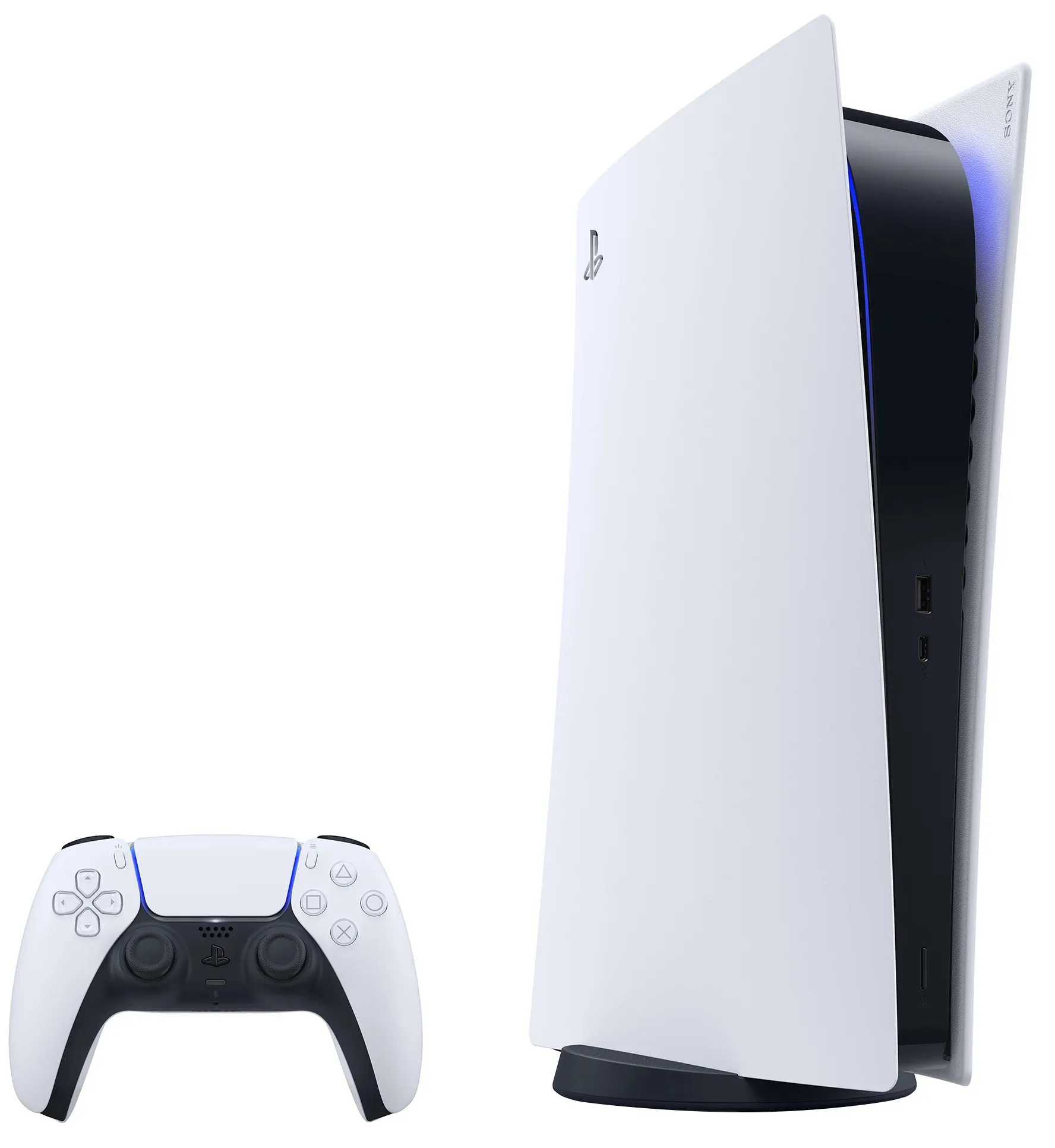 Sony Sony PlayStation 5 Digital Edition, game console (white/black, C-chassis)