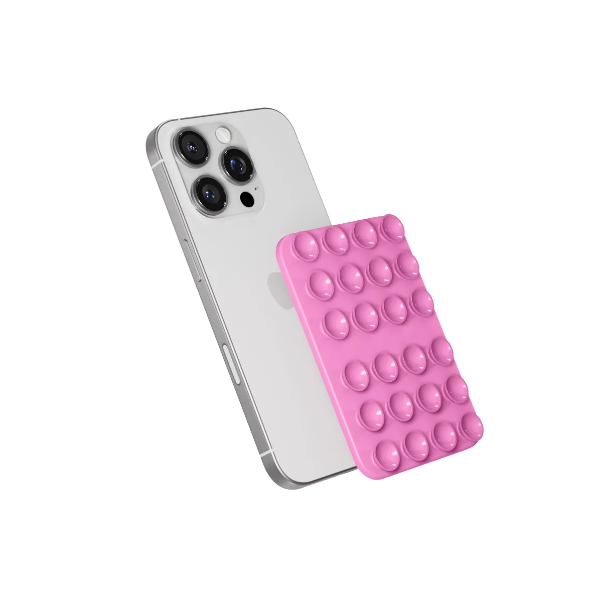 Epico Mag+ Suction Phone Holder MagSafe Compatible | Pink | Versatile Use